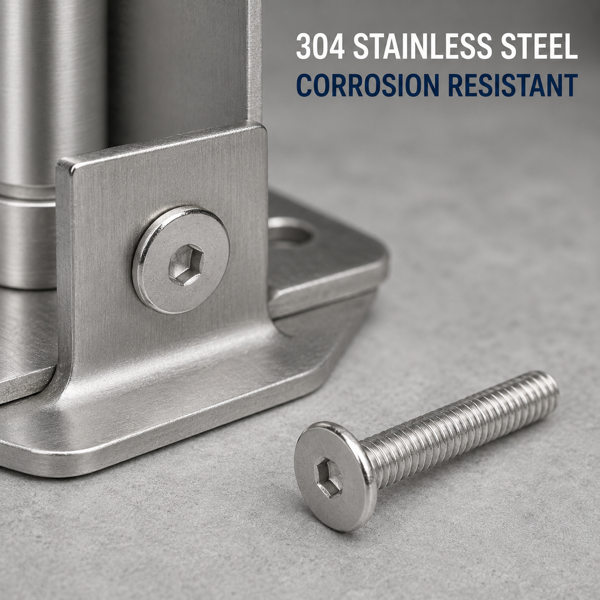 Ultra-Low Profile Hex Socket Screws – 304 stainless steel