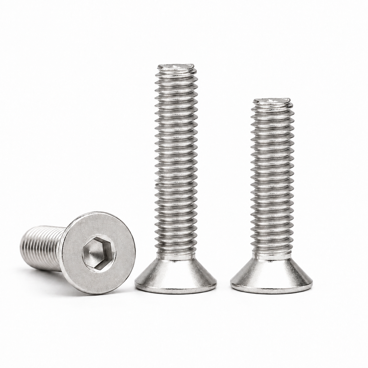 304 stainless steel countersunk hex socket screws
