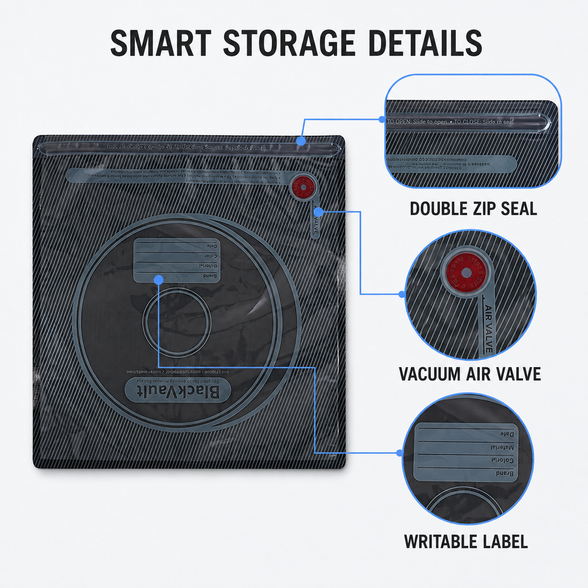 Filament Vacuum Storage Bags and Pump Kits