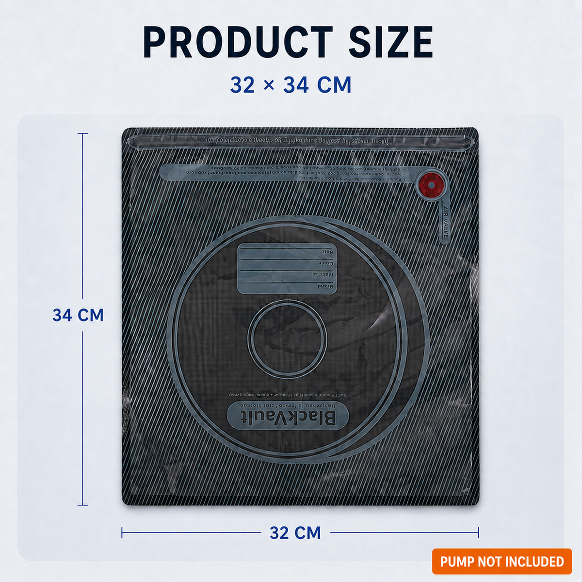 Filament Vacuum Storage Bags and Pump Kits