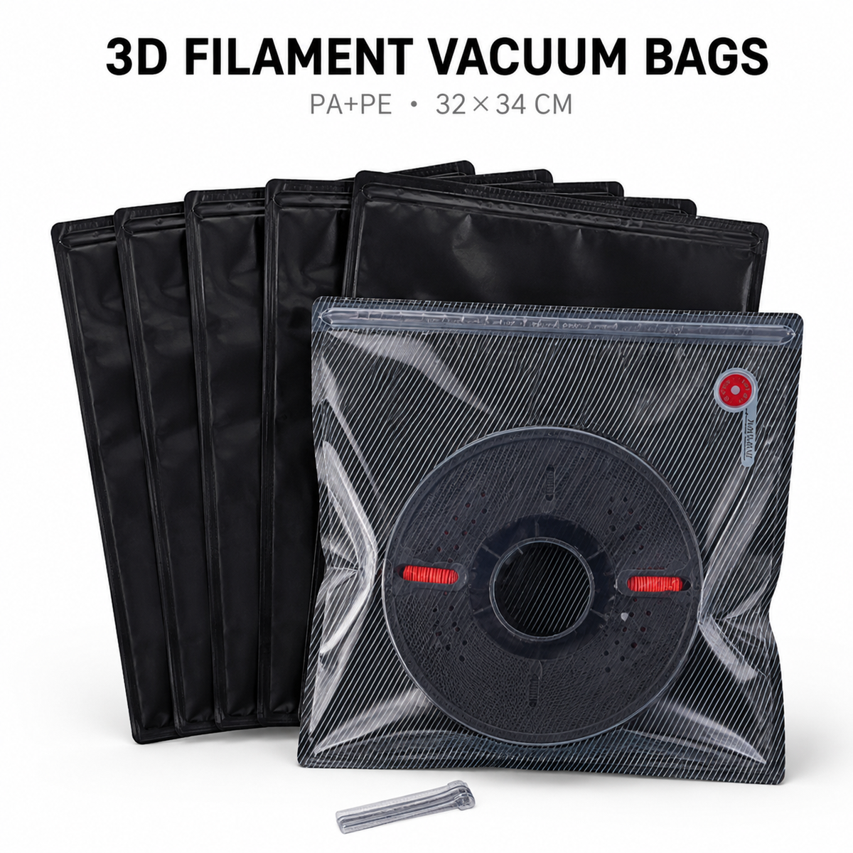 Filament vacuum storage bags