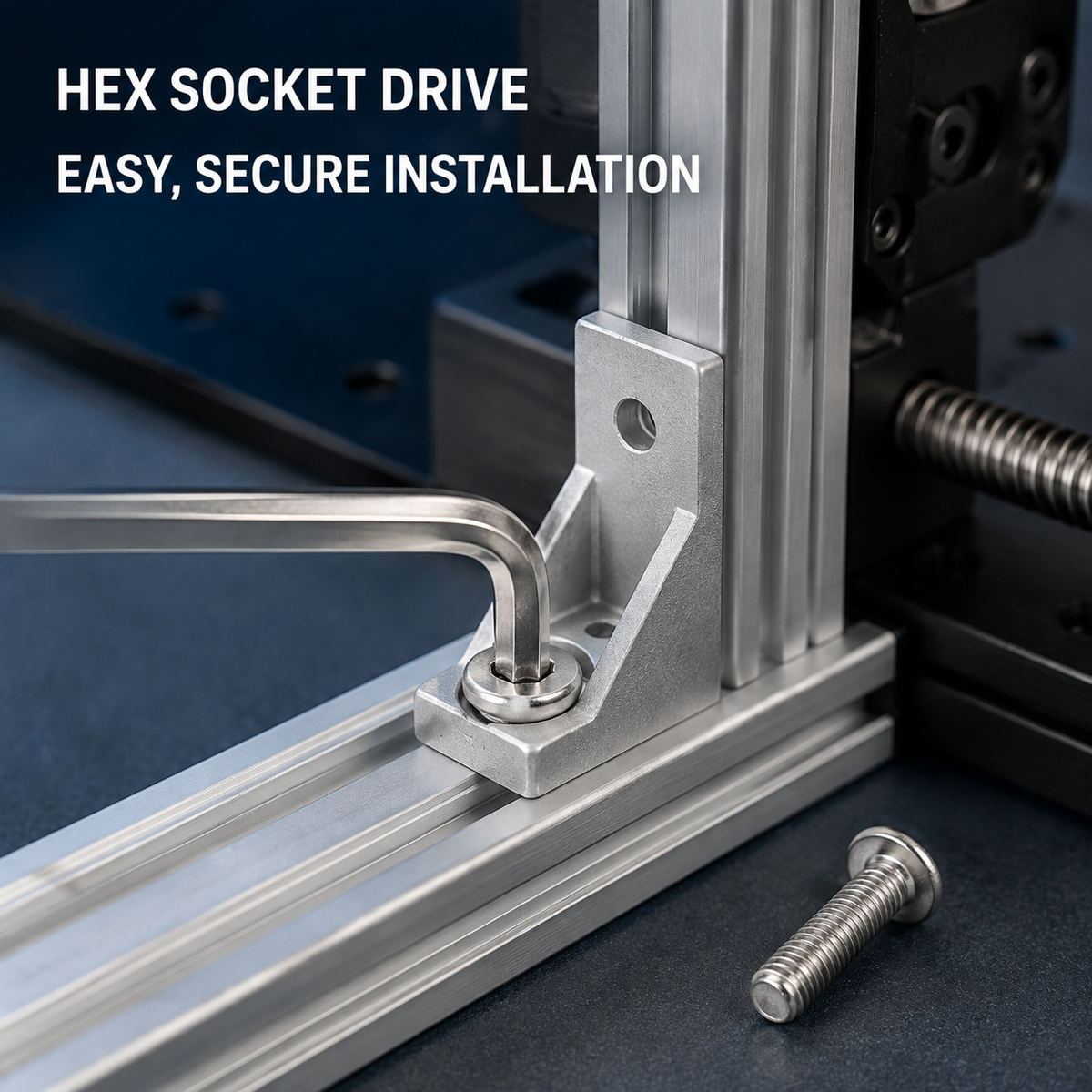 Ultra-Low Profile Hex Socket Screws – hex socket drive
