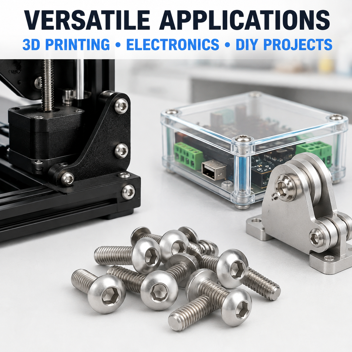 316 Button Head Socket Screws – applications