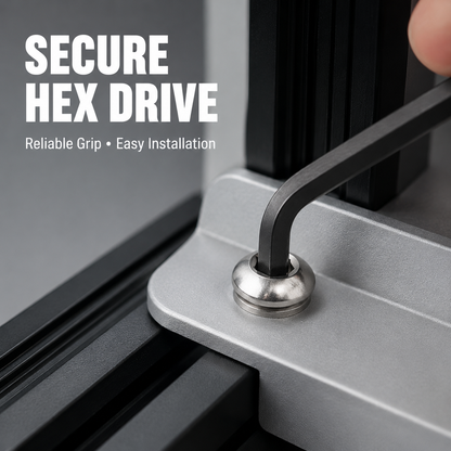 316 Button Head Socket Screws – secure hex drive