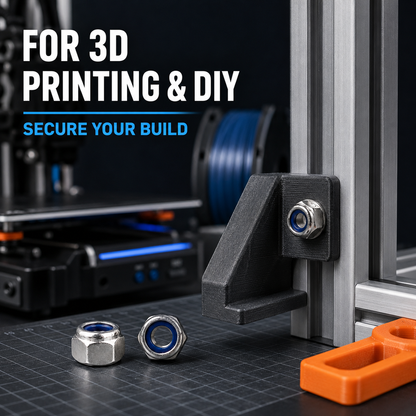 Nylon Insert Lock Nuts – 3D printing and DIY