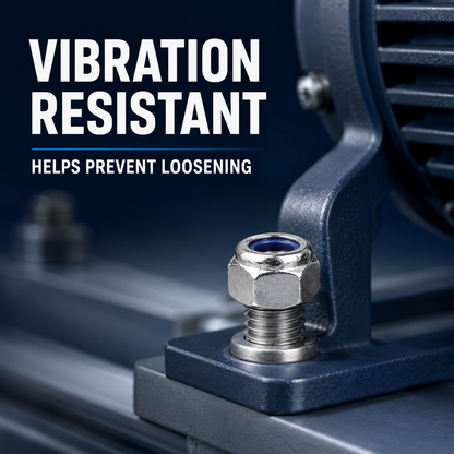 Nylon Insert Lock Nuts – vibration resistant