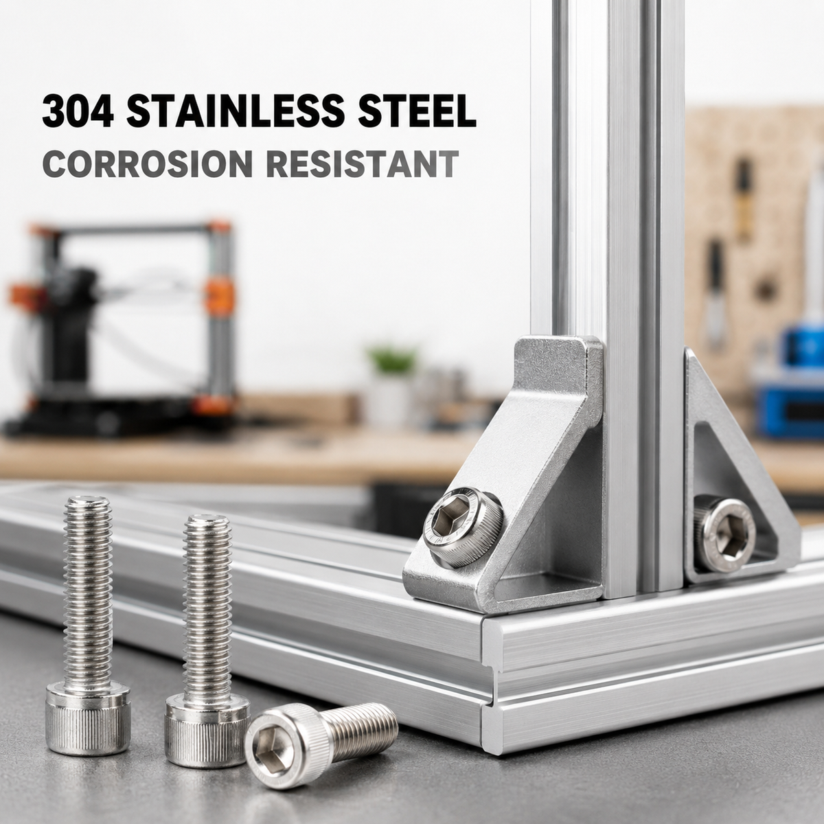 Socket Head Cap Screws – 304 stainless steel