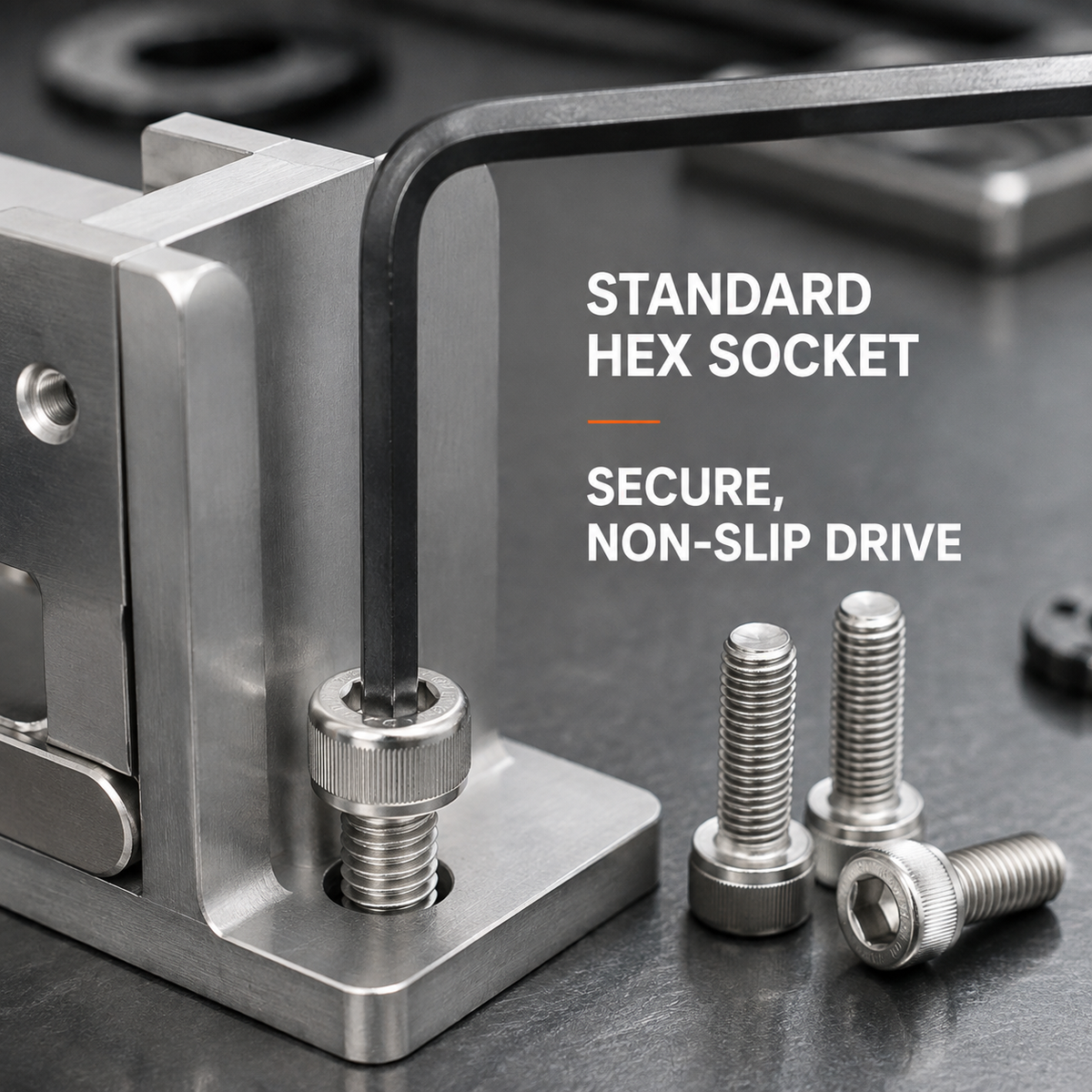 Socket Head Cap Screws – standard hex socket