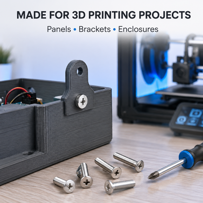 Phillips Truss Head Machine Screws – 3D printing projects