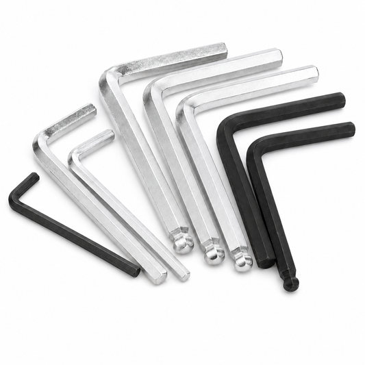 S2 steel L-shaped hex keys