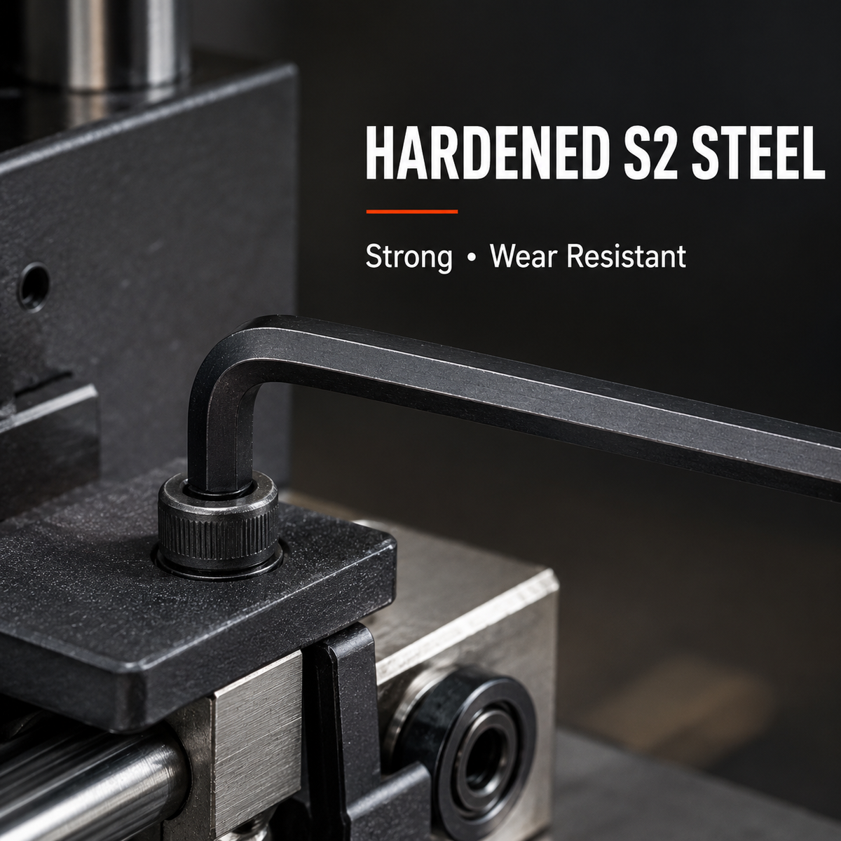 S2 Steel L-Shaped Hex Keys – hardened S2 steel