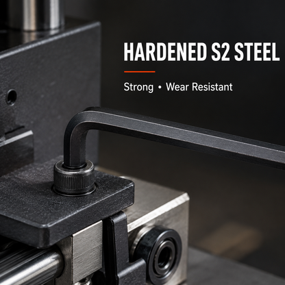 S2 Steel L-Shaped Hex Keys – hardened S2 steel
